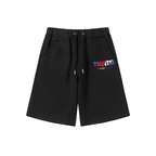 Black Trapstar Chenille Decoded Shorts image