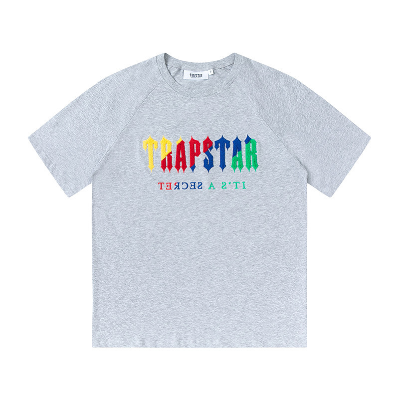 Grey Trapstar Chenille Decoded T-shirt image