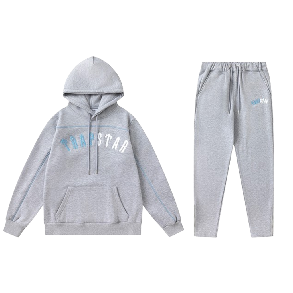 Grey Trapstar irongate arch tracksuit image