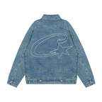 Corteiz C-star denim Trucker jacket image 6