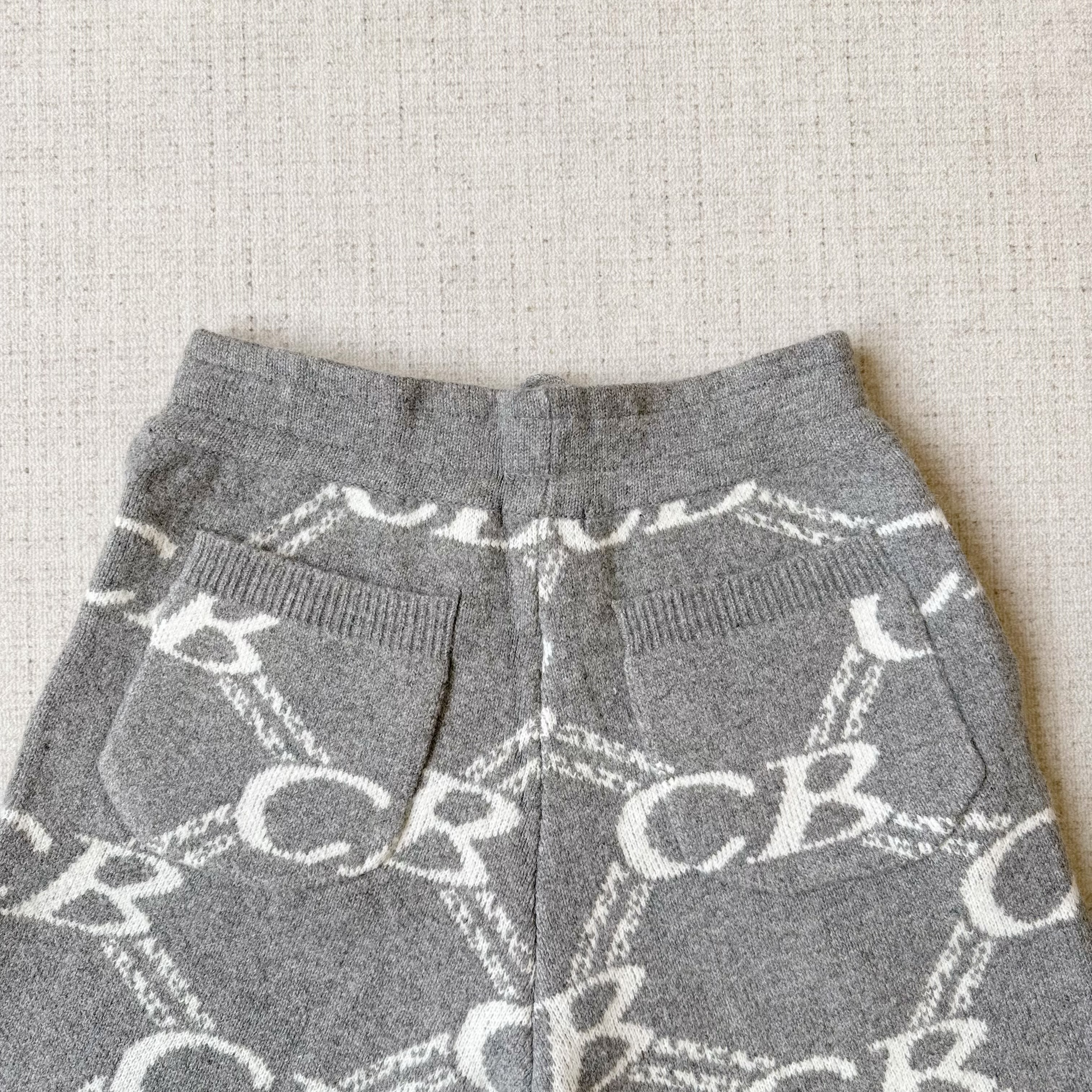 Cole Buxton Monogram Knitted Shorts