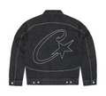 Corteiz C-star denim Trucker jacket image 0