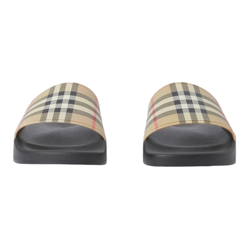 Burberry Check Slides