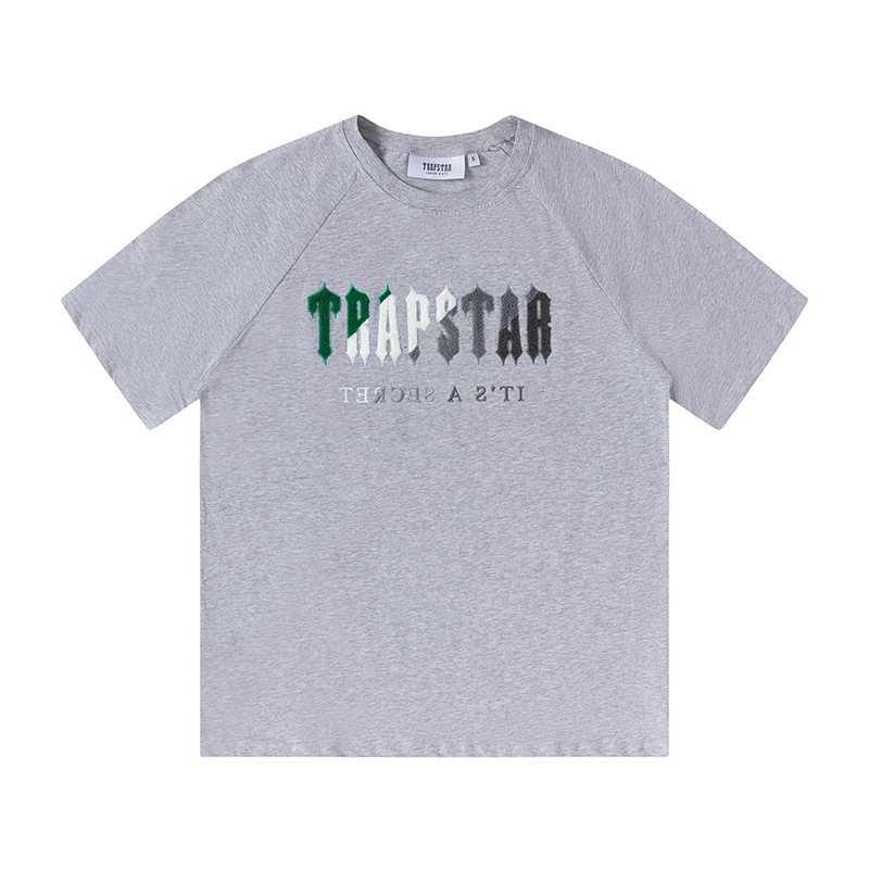 Grey Trapstar Chenille Decoded T-shirt image
