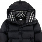 Burberry detachable sleeve hooded puffer jacket image 3