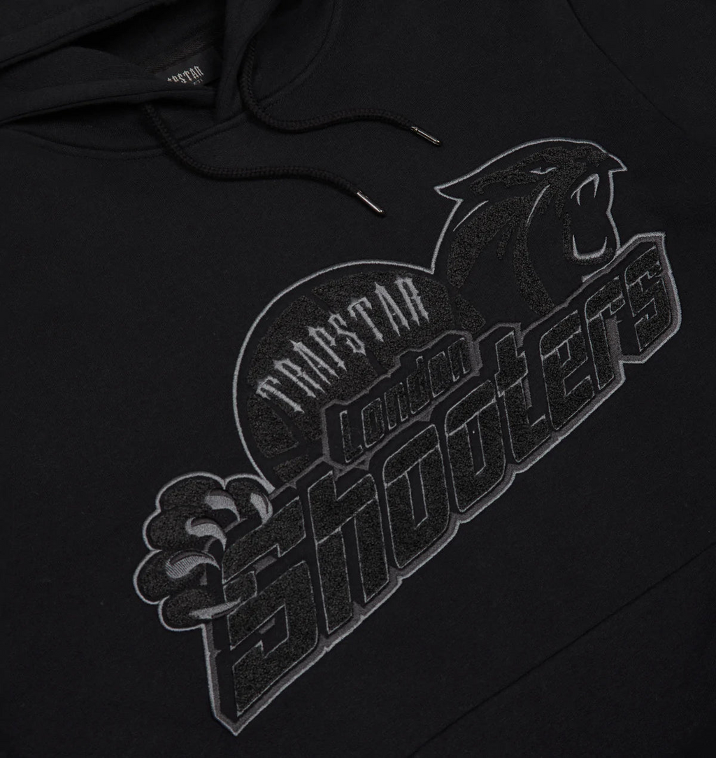 Black Trapstar Shooters Tracksuit image 1