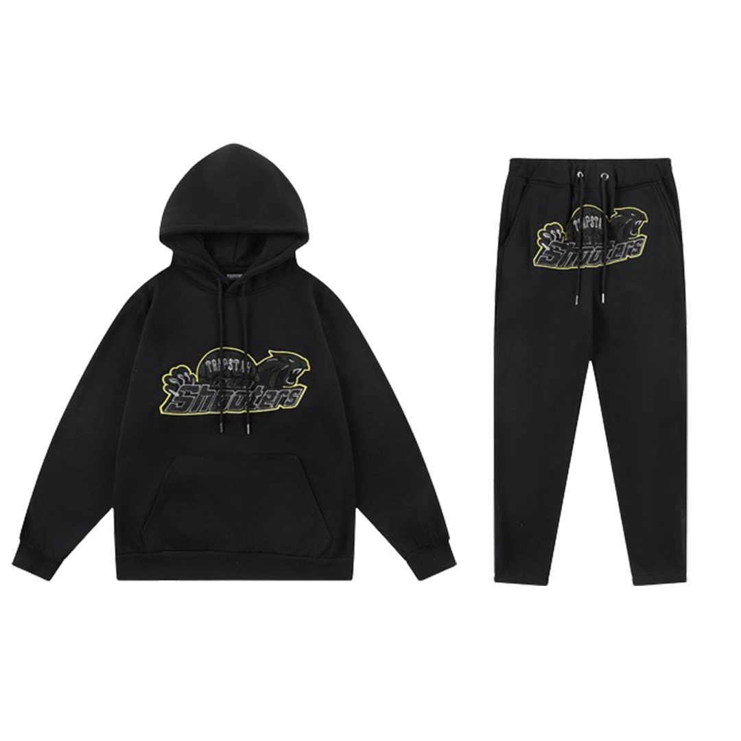 Black Trapstar Shooters Tracksuit image 0