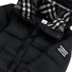 Burberry detachable sleeve hooded puffer jacket image 4