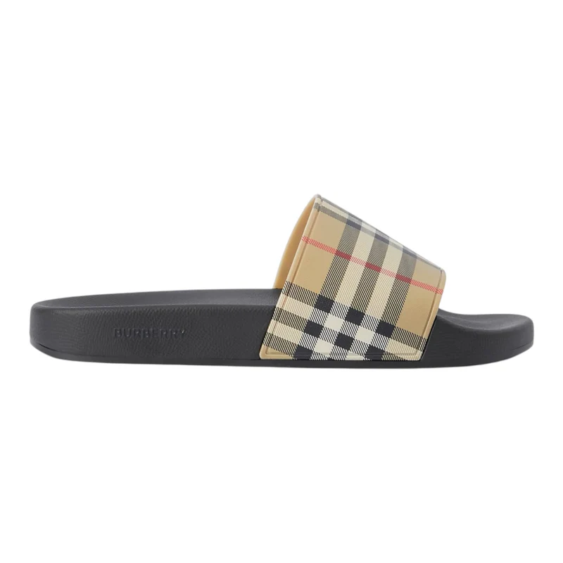 Burberry Check Slides
