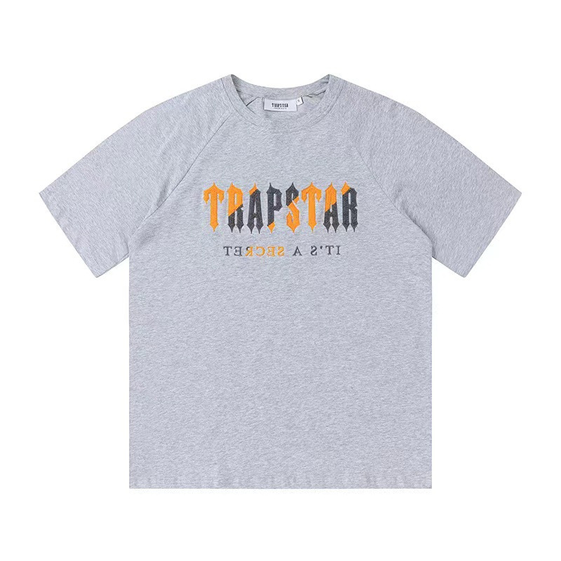 Grey Trapstar Chenille Decoded T-shirt image