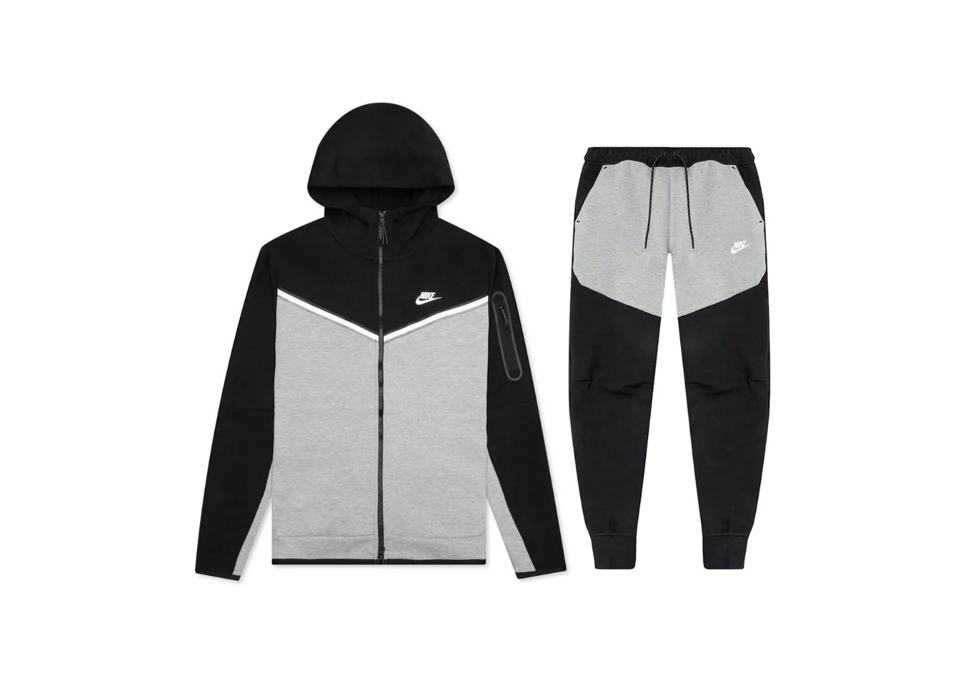Nike Tech Fleece - Black/Grey, S image