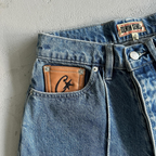Corteiz C-Star Denim Trucker Short image 2