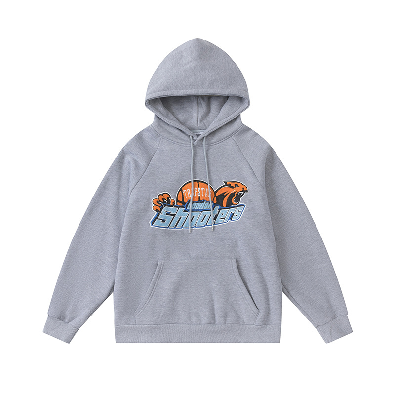 Grey Trapstar Shooters Hoodie image