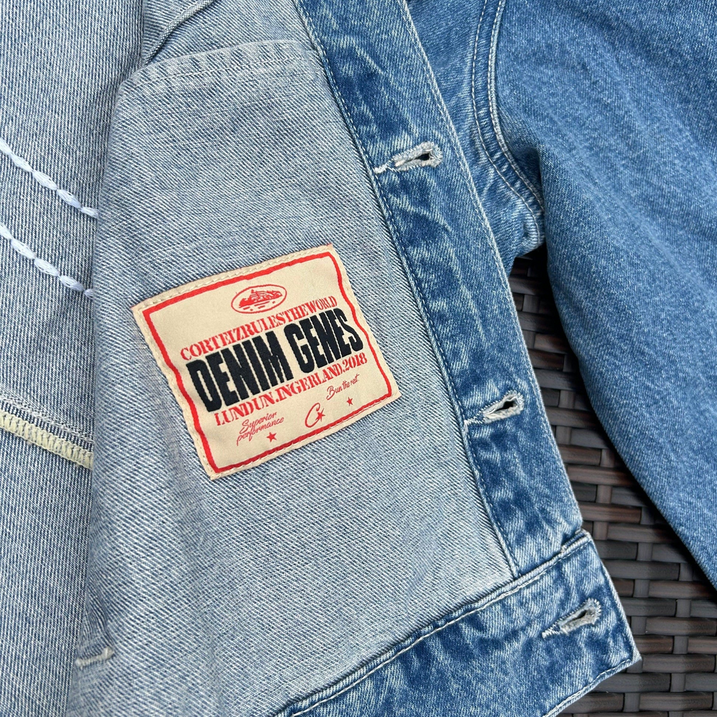Corteiz C-star denim Trucker jacket image 2
