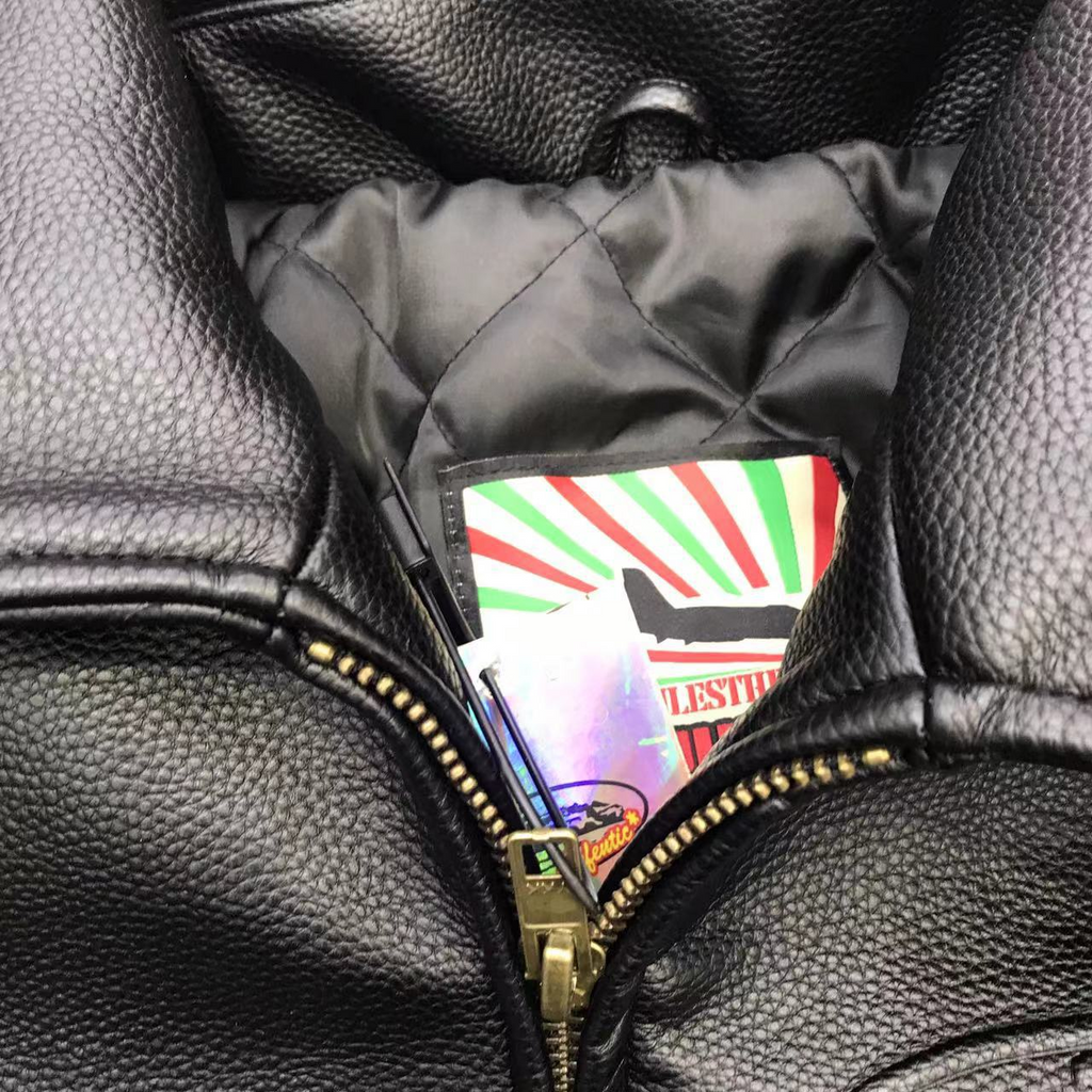 Corteiz Leather Jacket image 6