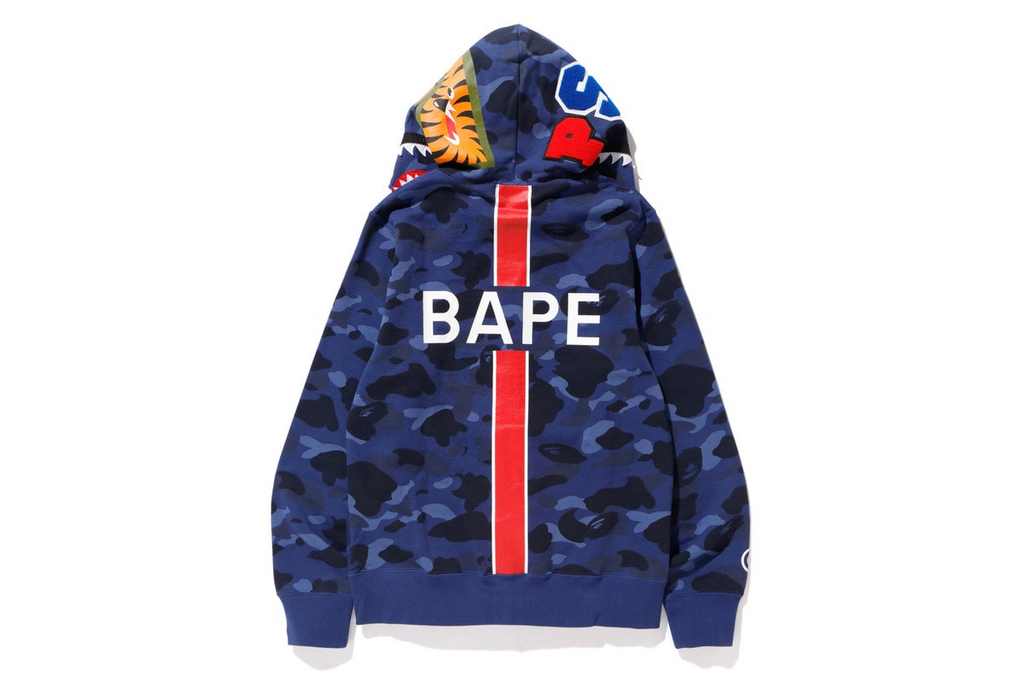 PSG CAMO SHARK FULL ZIP HOODIE image 3