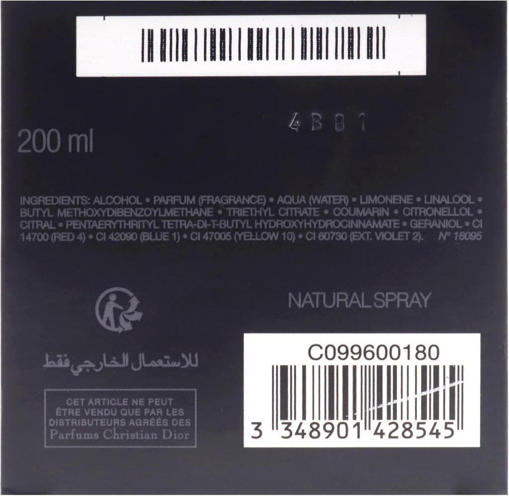 Dior sauvage eau de parfum 100ml