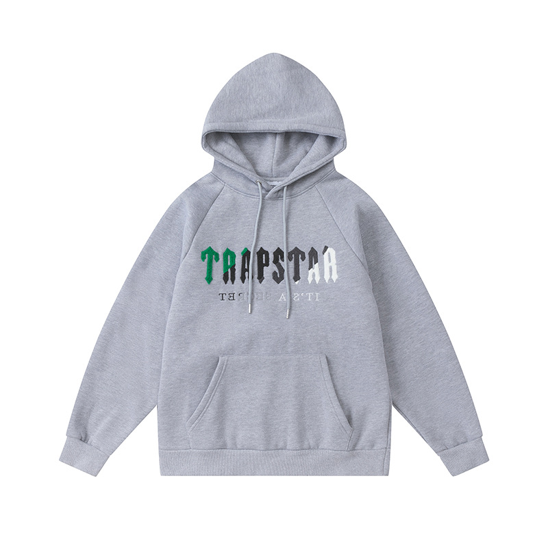Grey Trapstar Hoodie image 0