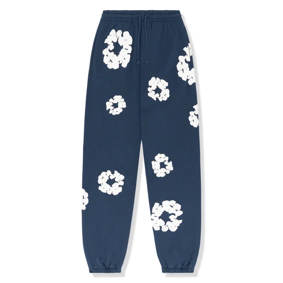 Denim Tears Joggers - Navy Blue, M image