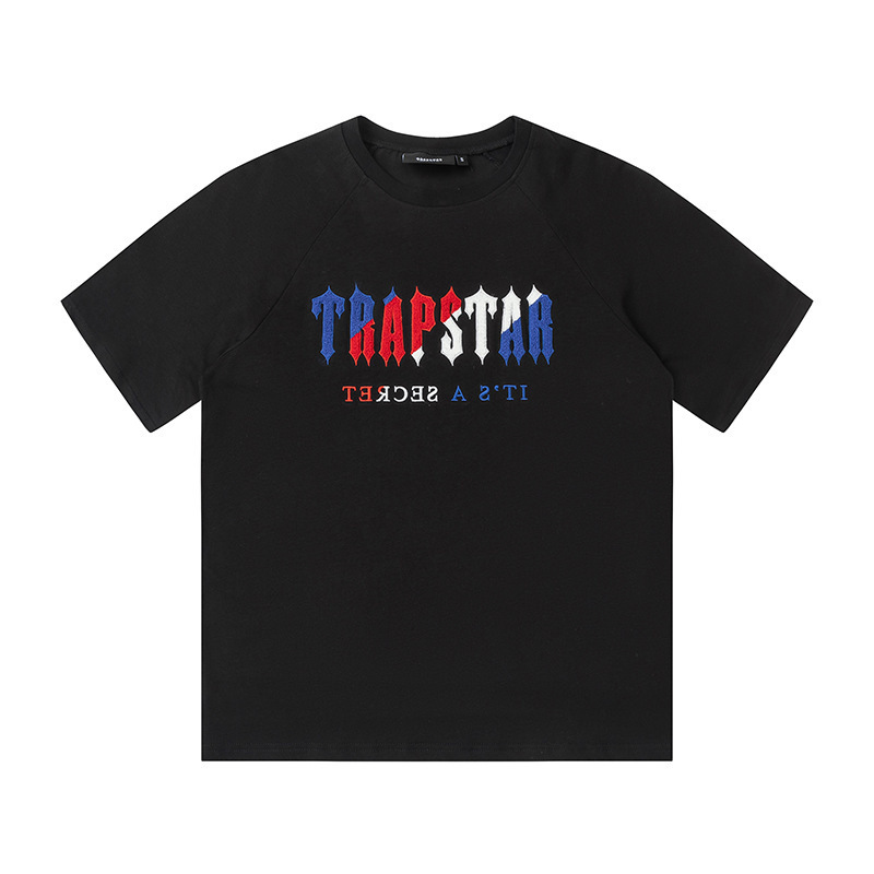Black Trapstar Chenille Decoded T-shirt image