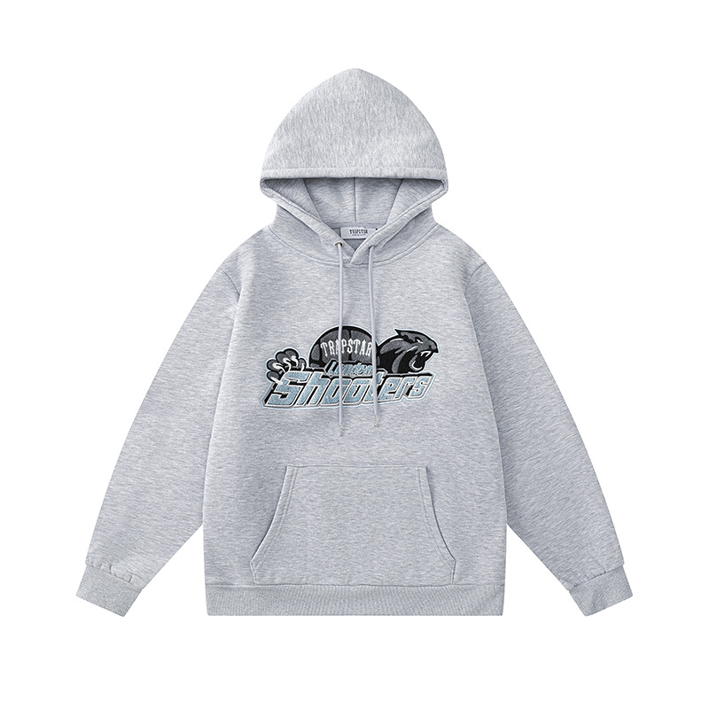 Grey Trapstar Shooters Hoodie image