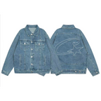 Corteiz C-star denim Trucker jacket image 5