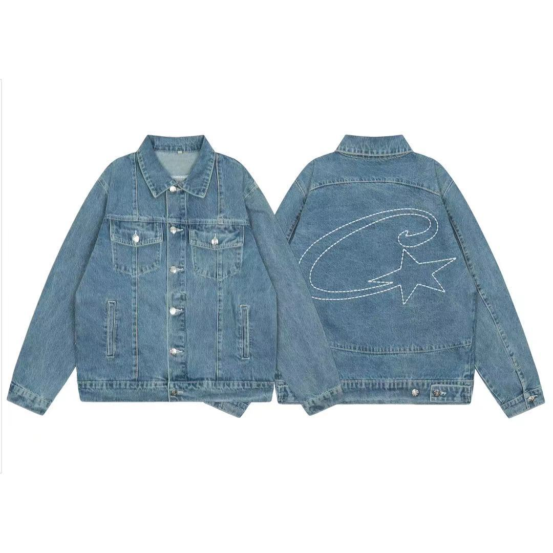 Corteiz C-star denim Trucker jacket image 5