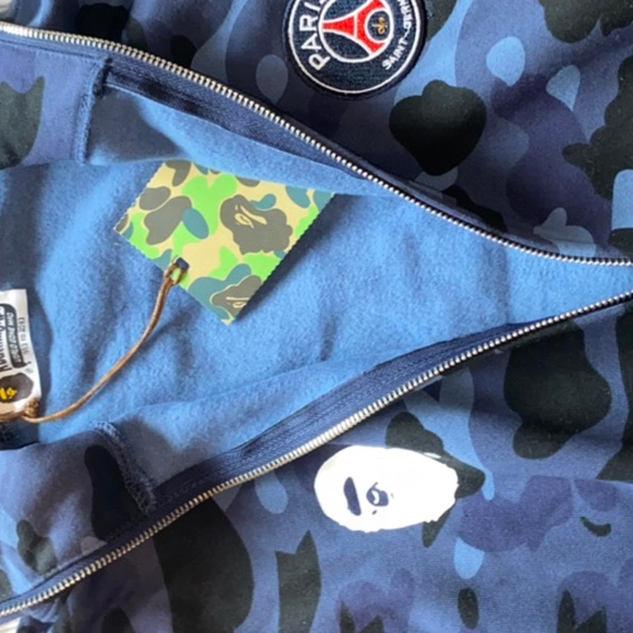 PSG CAMO SHARK FULL ZIP HOODIE image 2