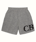 Cole Buxton intarsia knit shorts "CB" Monogram