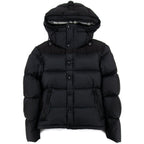Burberry detachable sleeve hooded puffer jacket image 1