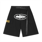 Corteiz Alcatraz Cargo Short - Black, S image