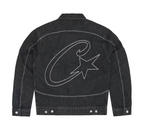 Corteiz C-star denim Trucker jacket - Black, M image