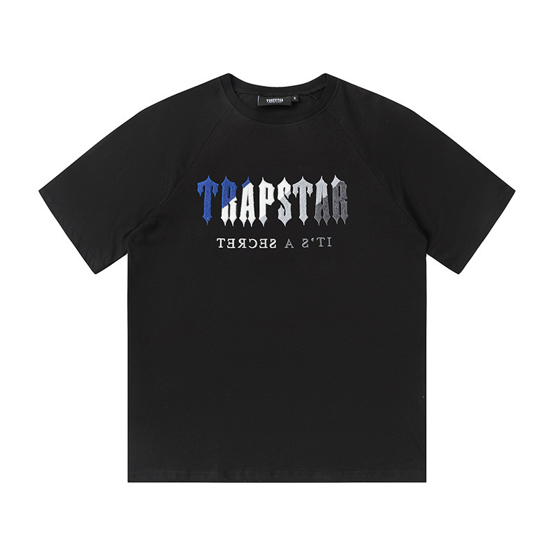 Black Trapstar Chenille Decoded T-shirt image