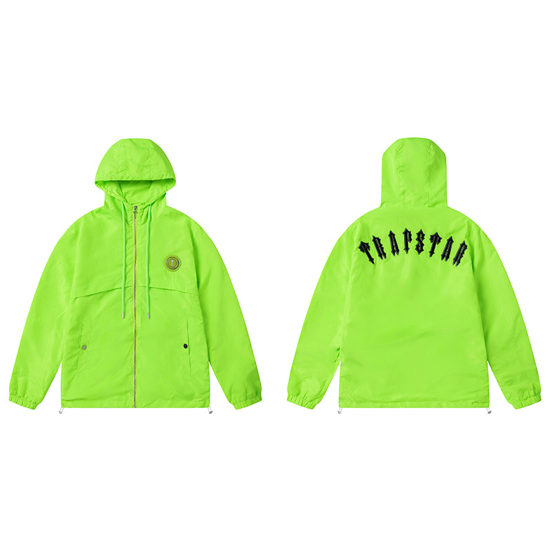 Trapstar WindBreaker Jacket - fluorescent green, L image