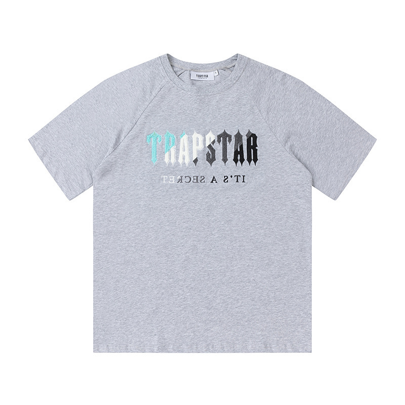 Grey Trapstar Chenille Decoded T-shirt image