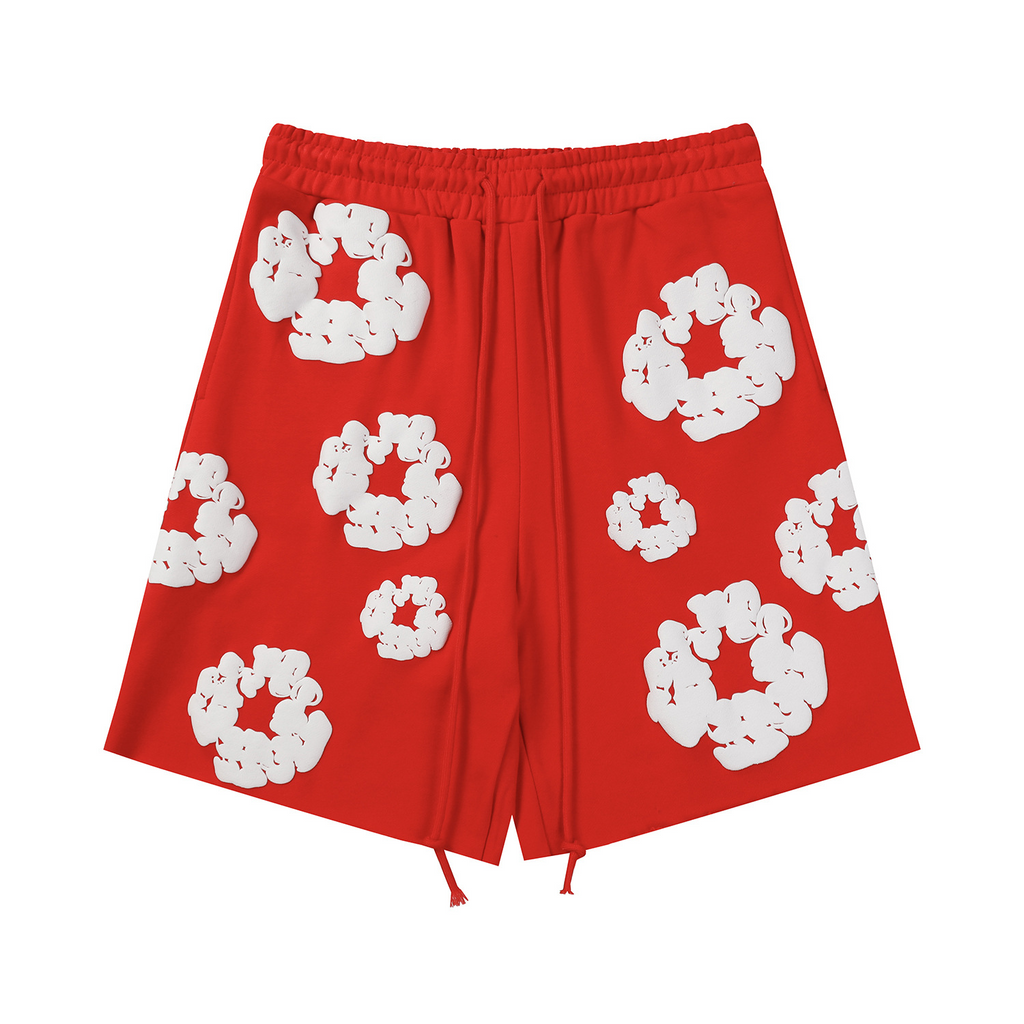 Denim Tears Shorts - Red, M image