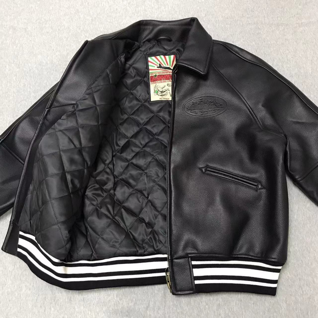 Corteiz Leather Jacket image 1
