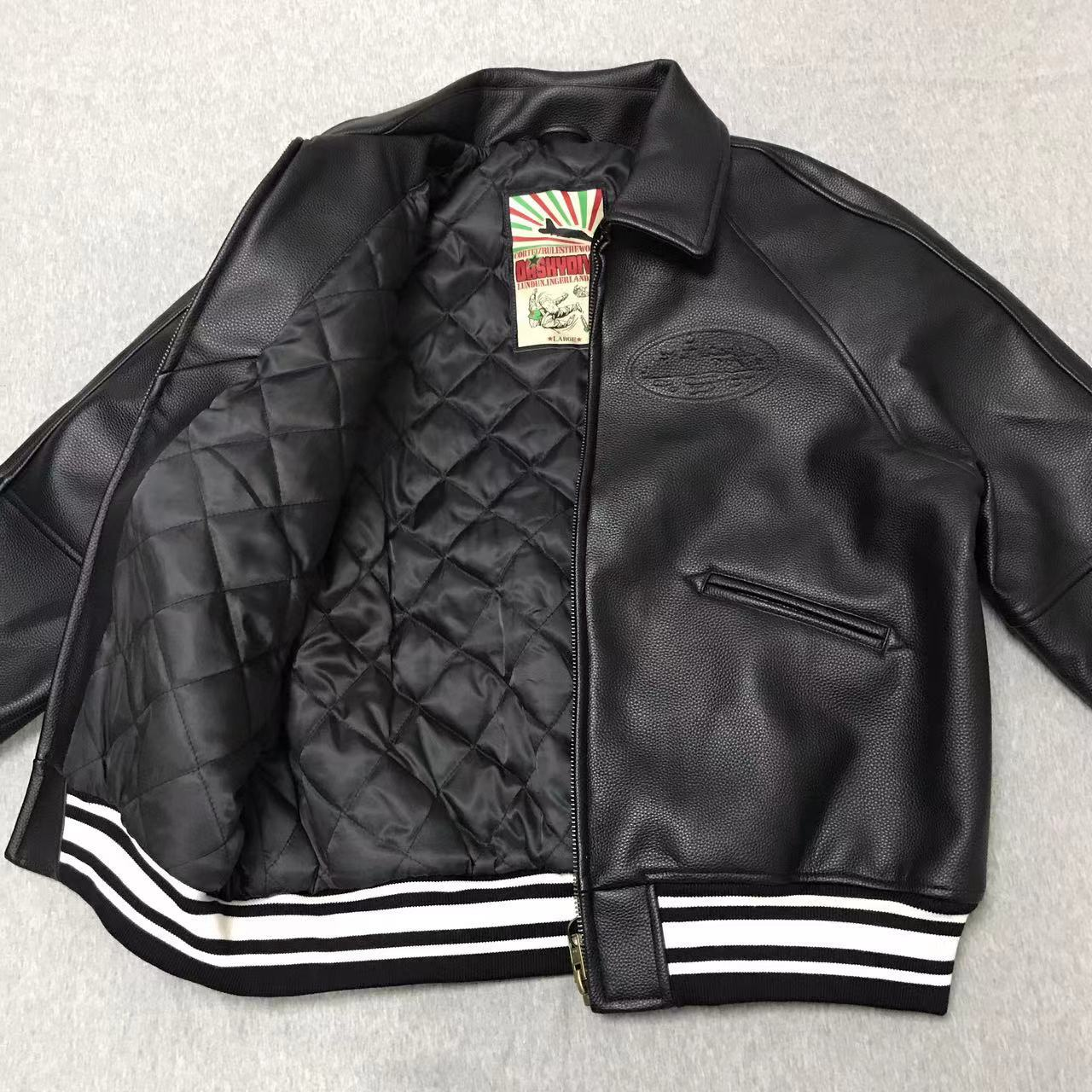 Corteiz Leather Jacket image 1