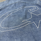 Corteiz C-star denim Trucker jacket image 1