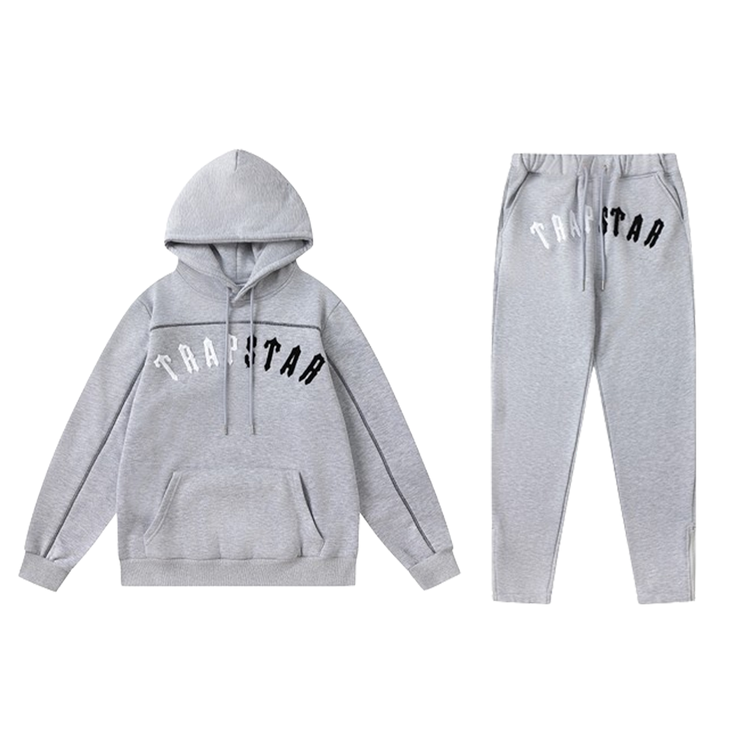 Grey Trapstar irongate arch tracksuit image