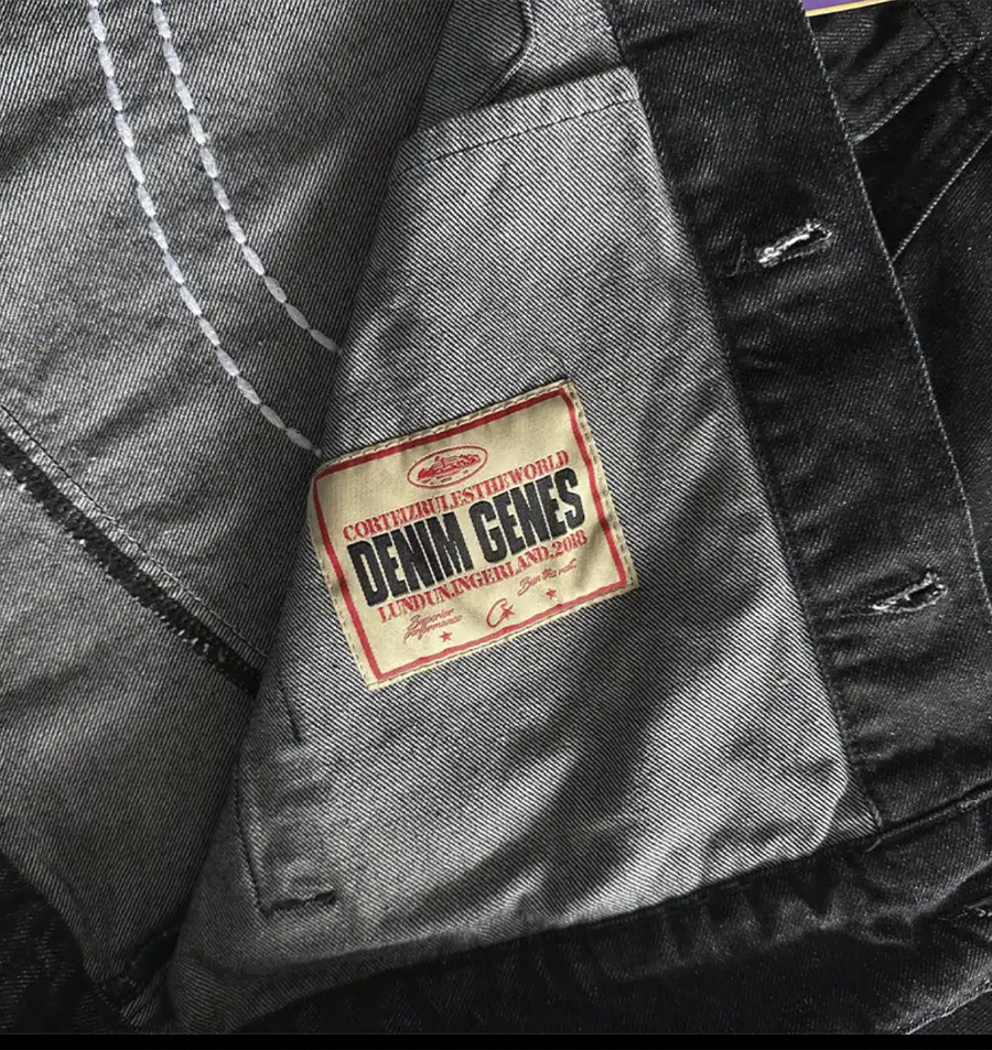 Corteiz C-star denim Trucker jacket image 3