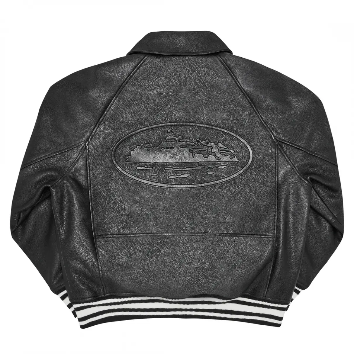 Corteiz Leather Jacket - S image