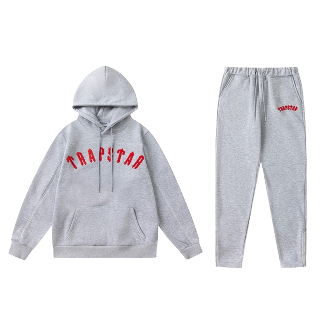 Grey Trapstar irongate arch tracksuit image